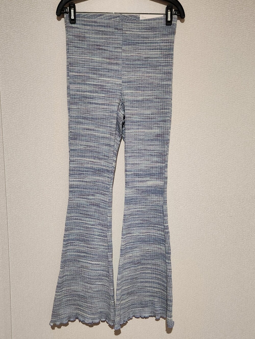 American Eagle Knit Super High Rise Pull On Flare Pants Medium New